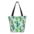 thumbnail image 1 of Ratiio Cactus 1 Print Shoulder Bag for Women, Polyester Crossbody Purse Lightweight Handbag for Daily Travel and Casual Use, 1 of 6