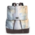 thumbnail image 1 of Ratiio The Cat Looks in the Mirror Pattern Womens Backpack Purse Leather Backpack Purse for Women Travel Fashion Backpack Designer Ladies Shoulder Bags, 1 of 4