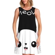 white christmas dresses Fabulous Felines Vintage Dress main image 1