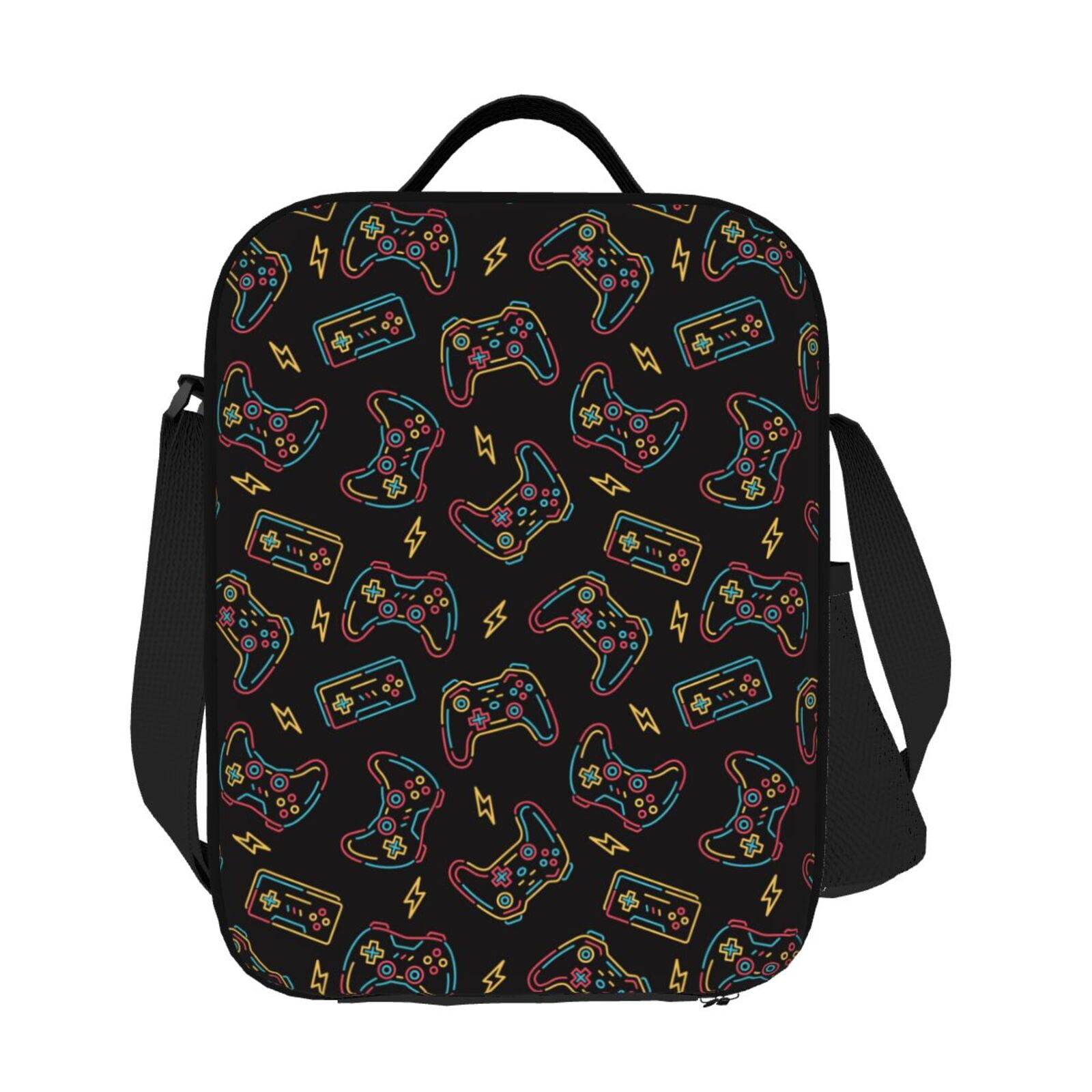 Ratiio Colorful Game Controller Print Lunch Box - Reusable Lunch Bag ...