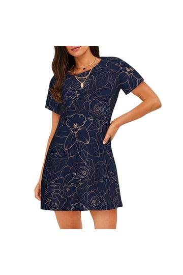 blue dress for baby girl COPPER DRESS