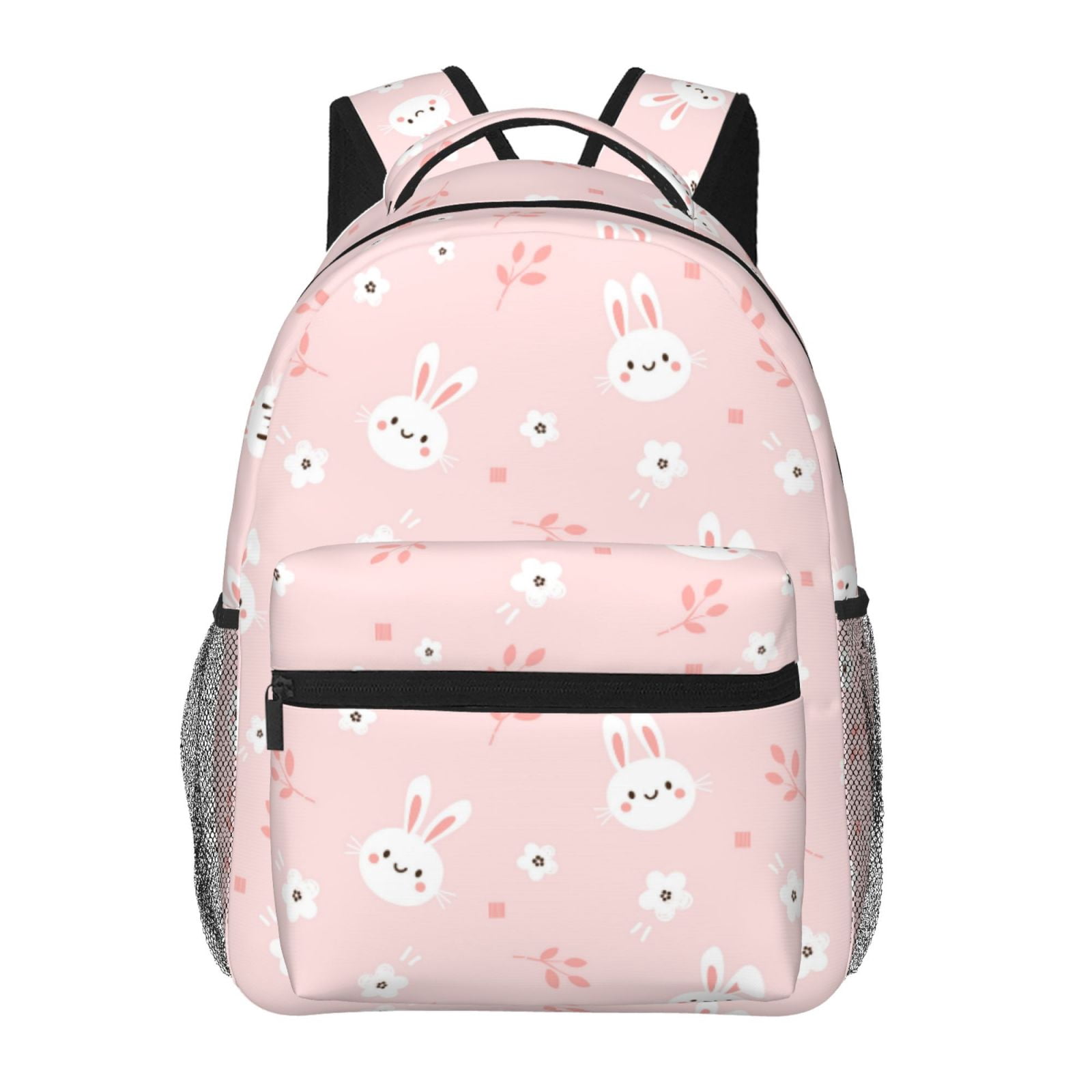 Ratiio Cute Bunny Print Eco-Friendly Casual Backpack, Water 