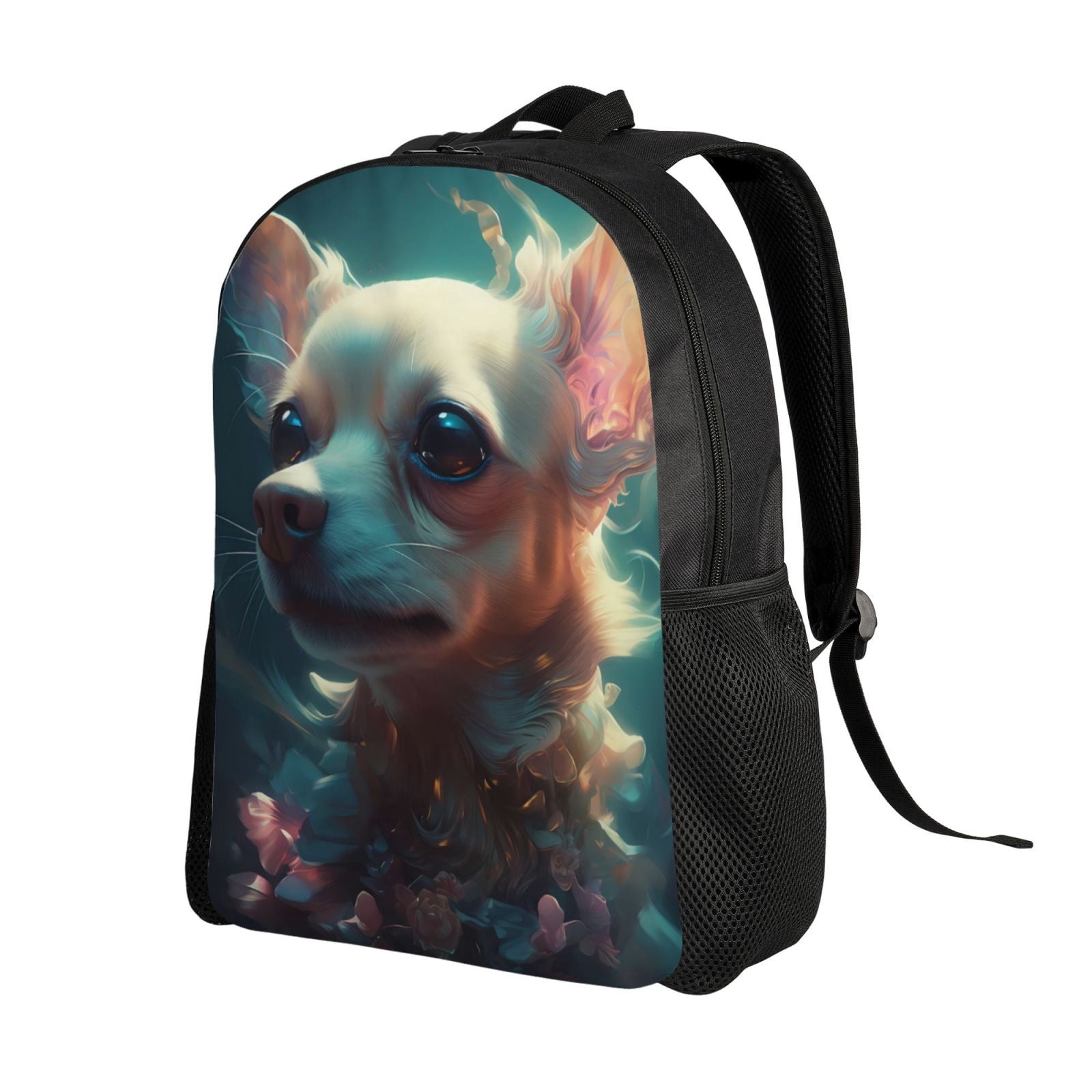 Pattern Print Chihuahua Backpack main image 0