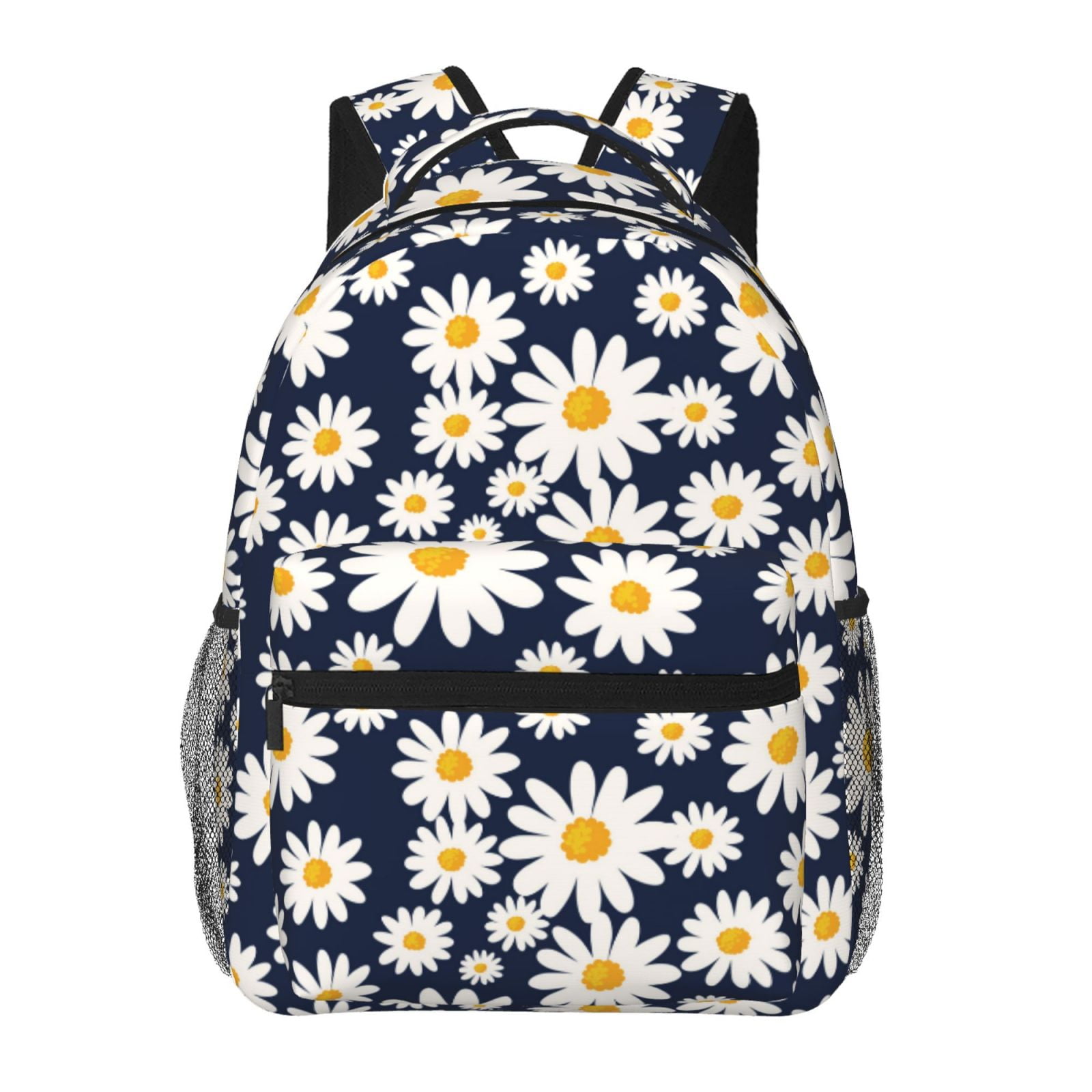 Cute Colorful Daisy Pattern Print Premium Backpack main image 0