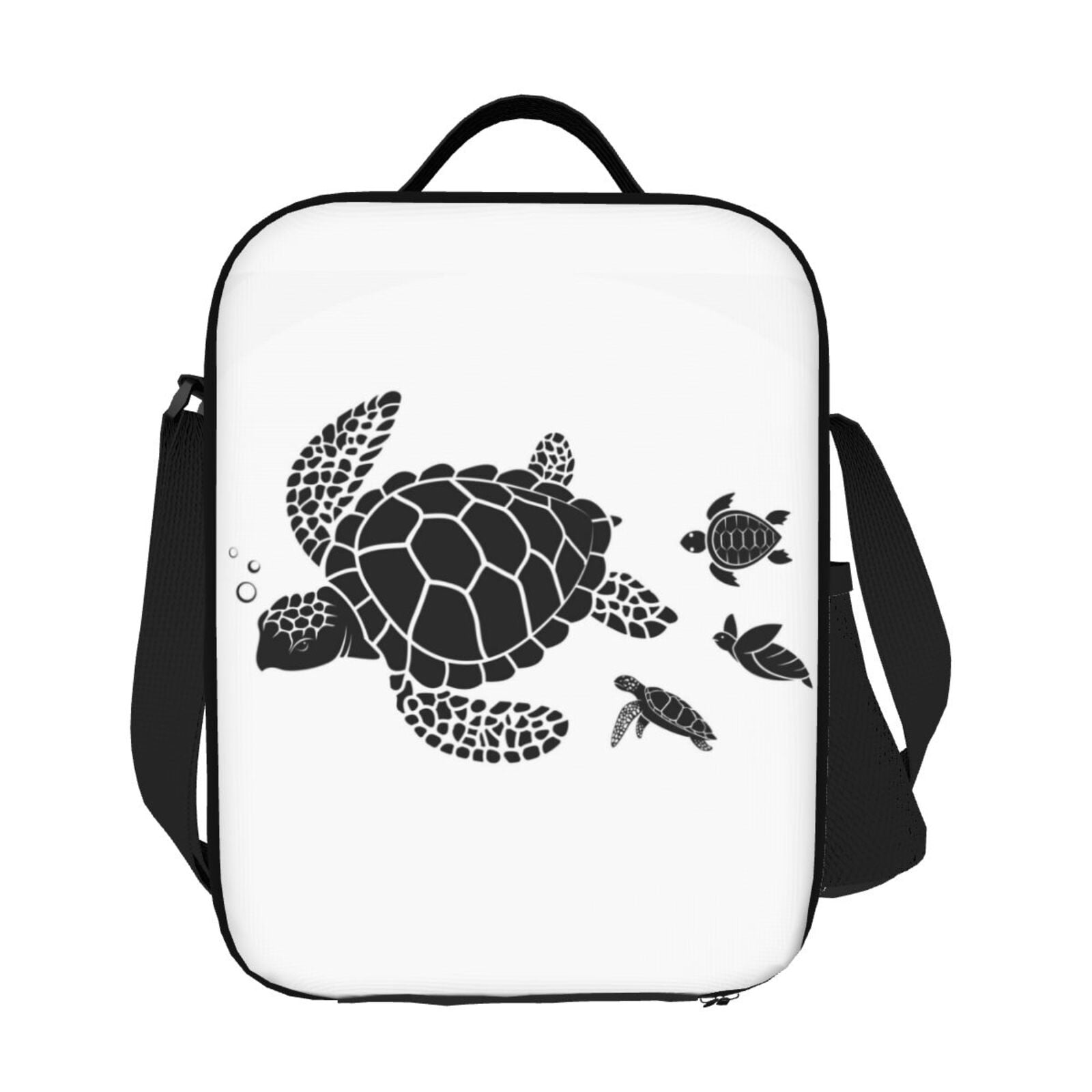 Ratiio Family Of Sea Turtles Print Lunch Box - Reusable Lunch Bag Men ...