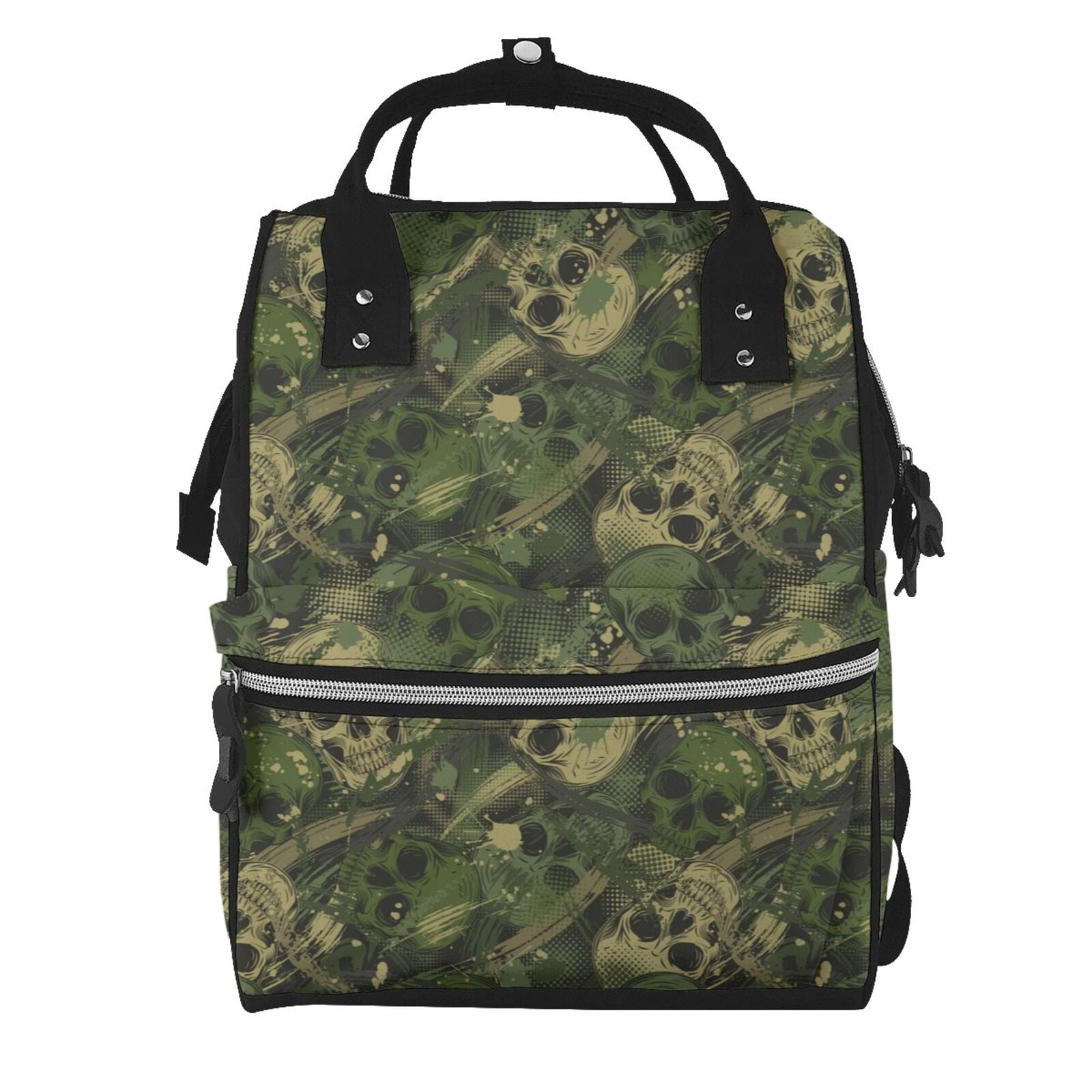 Fossil Pink Orange Multi Camo Backpack/Diaper  Tote Amazon.com: AOMAY Diaper Bag Backpack - Mommy bag for  main image 2