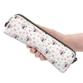 thumbnail image 1 of Ratiio Heart Panda Pattern Leather Pencil Case, Pencil Pouch with Durable Zipper, Compact and Stylish Organizer for Stationery, Art Supplies, Travel Essentials, 1 of 8