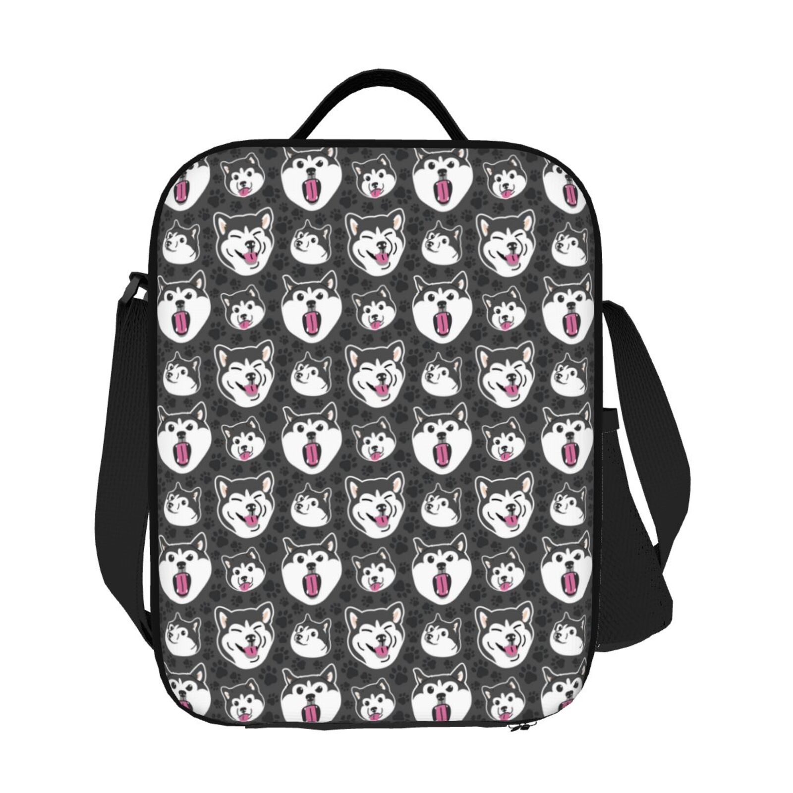 Ratiio Husky Print Lunch Box - Reusable Lunch Bag Men Adult Women ...