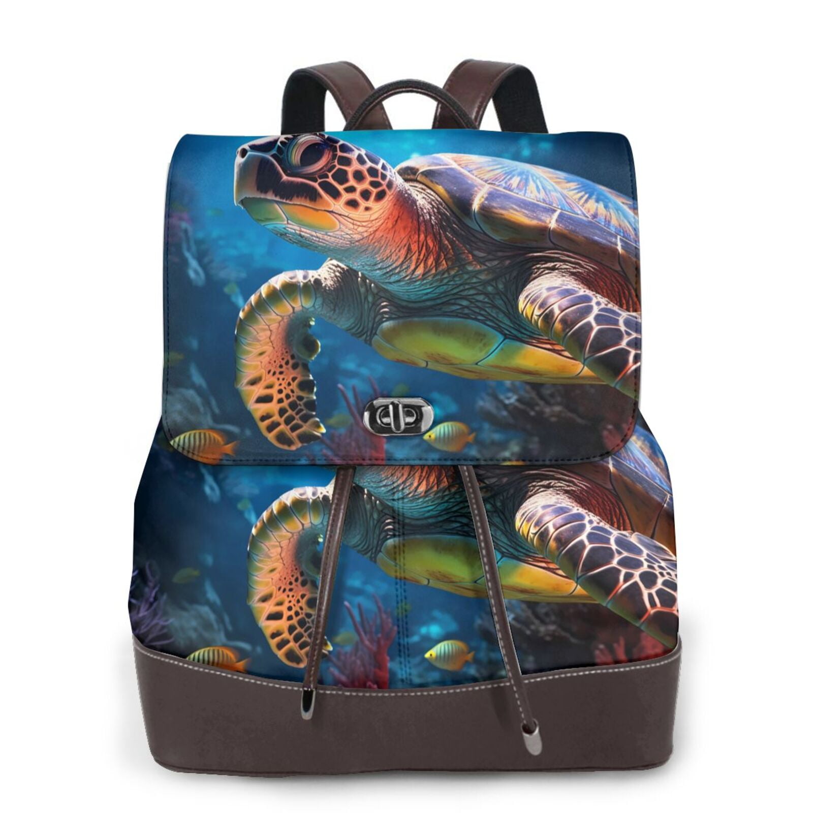 LEATHER OCEAN BACKPACK GRANT LEATHER ROLL TOP RUCKSACK BACKPACK – Go Forth Goods ® main image 2