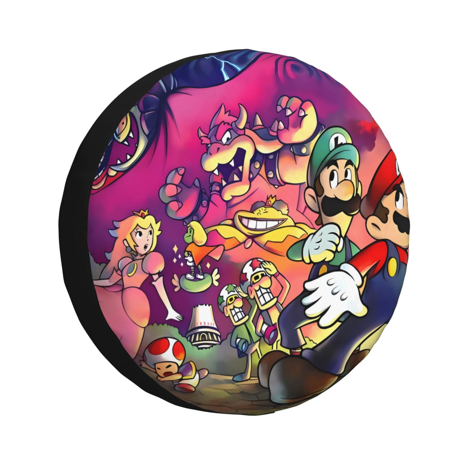 Ratiio Mario Print Spare Tire Cover Tire Covers Weatherproof Wheel ...
