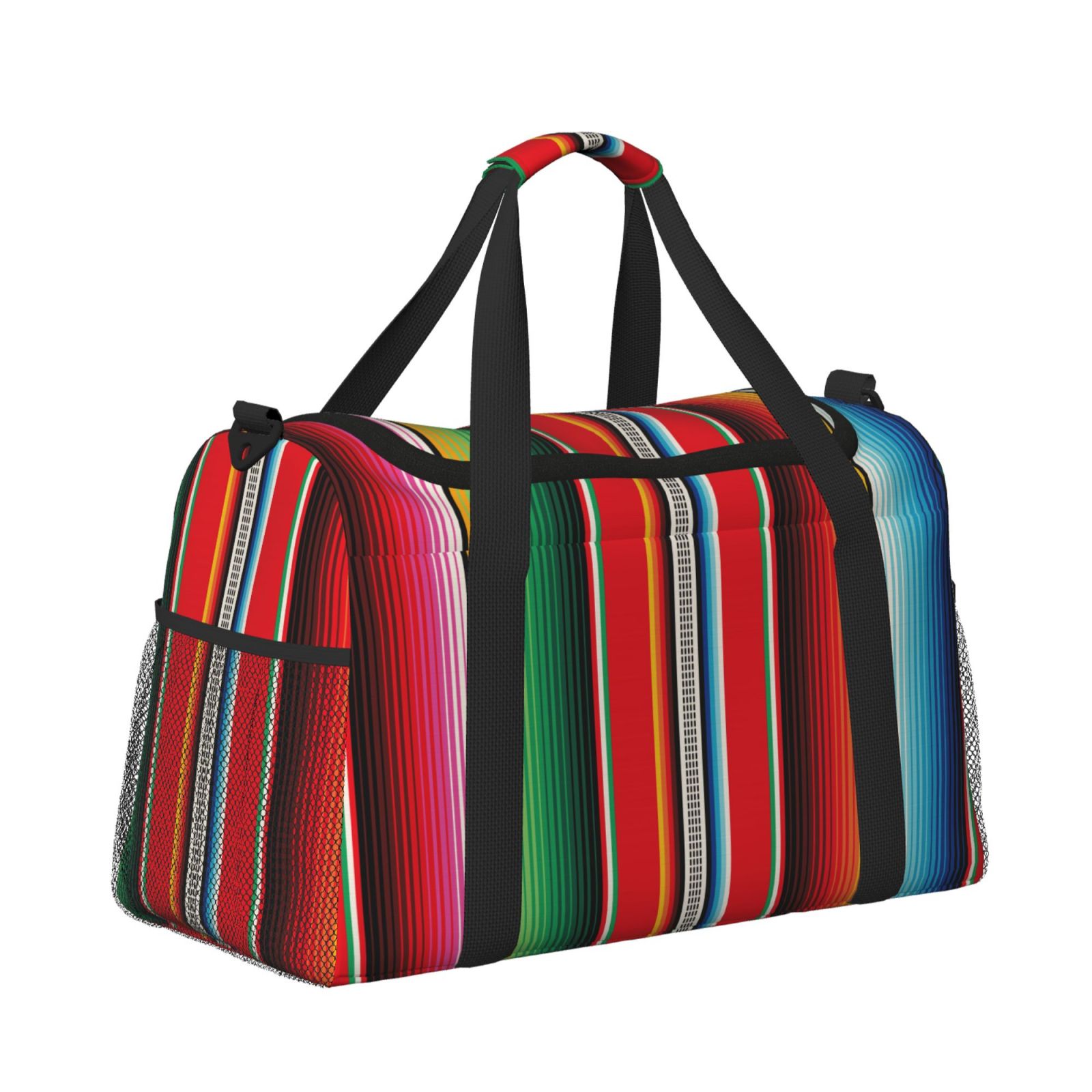 Serape Baja Mexican Blanket Pattern Print Premium Backpack