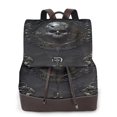 thumbnail image 1 of Ratiio Ornate Dark Skull Book Pattern Womens Backpack Purse Leather Backpack Purse for Women Travel Fashion Backpack Designer Ladies Shoulder Bags, 1 of 4