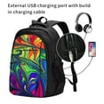 thumbnail image 1 of Ratiio Pride Rainbow Print Travel Laptop Backpack,Slim Sturdy Laptops Backpack with USB Charging Port, Water Resistant College School Computer Bag, 1 of 6