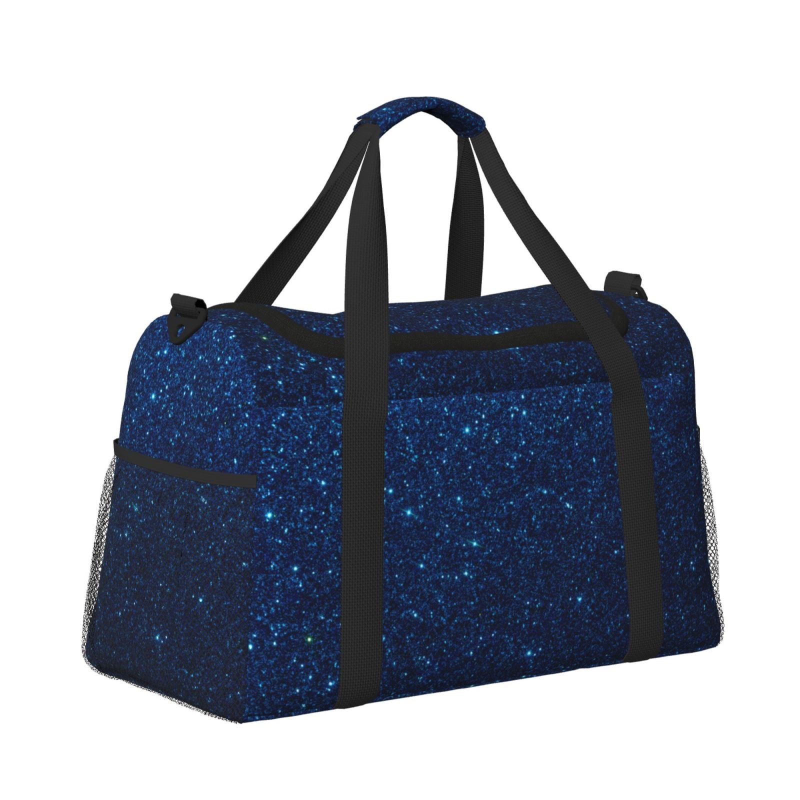 Glitter Blue Shoulder Bag 