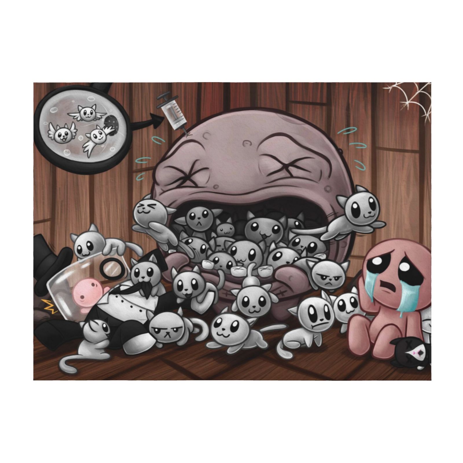 Binding Of Isaac Rebirth Blanket – KNYNJ