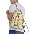 thumbnail image 1 of Ratiio Tiger Lion Print Drawstring Backpack Bag Sport Gym Sackpack Heavy Duty String Backpack for Men Women, 1 of 7