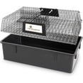 thumbnail image 1 of Ratinator Live Rat and Mouse Trap Cage, Humane Multi Catch Rodent Control - Indoor or Outdoor Large Metal Wire Catcher with Dual Door for Rats and Mice, 1 of 9