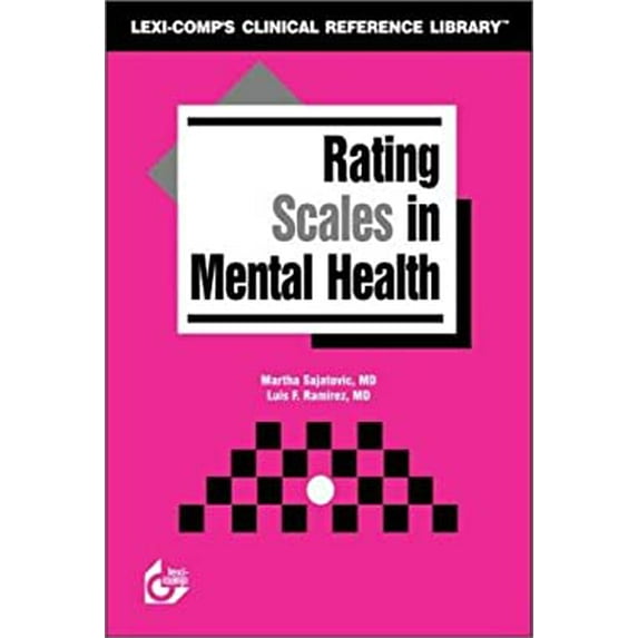Pre-Owned Rating Scales in Mental Health Paperback Martha Sajatovic