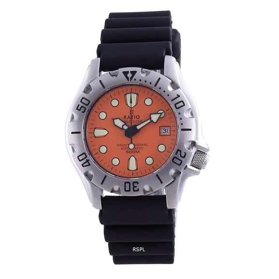 Ratio FreeDiver Professional 500M Sapphire Automatic 32BJ202A-ORG Men's Watch