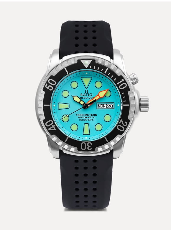 FreeDiver Helium-Safe 1000M Sapphire Automatic 1068HA90-34VA-IBLU Men's Watch