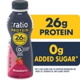 thumbnail image 1 of Ratio Protein Dairy Drink, Strawberry, 26g Protein, 10.8 fl oz, 1 of 13