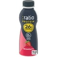 thumbnail image 1 of Ratio Protein Dairy Drink, Strawberry, 26g Protein, 10.8 fl oz, 1 of 13