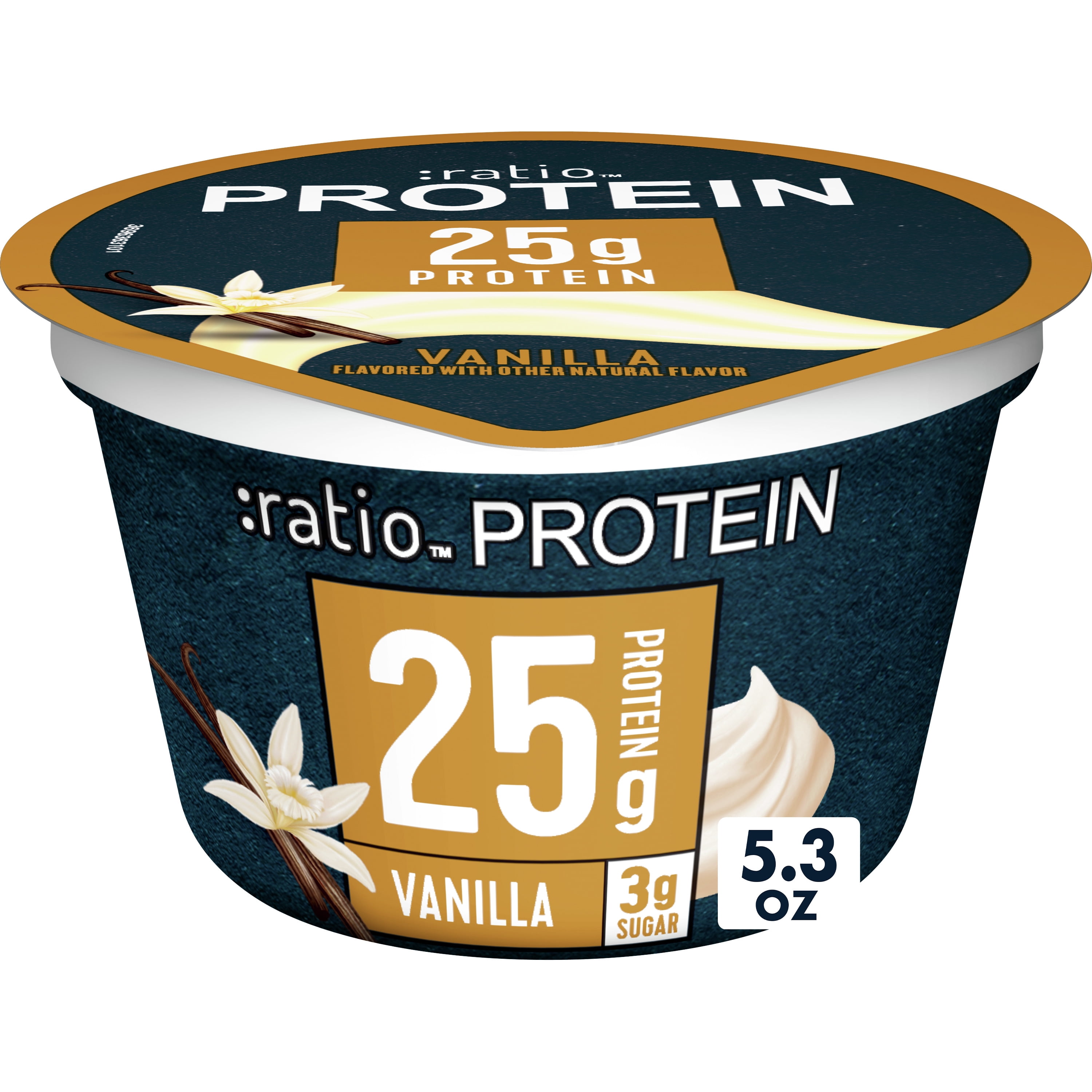 Ratio Protein Vanilla Yogurt Cultured Dairy Snack Cup, 5.3 OZ
