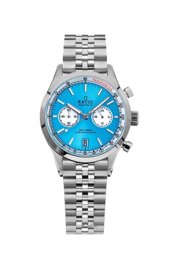 Street Racer Chronograph RTC018 200M Reverse Panda Dial Watch