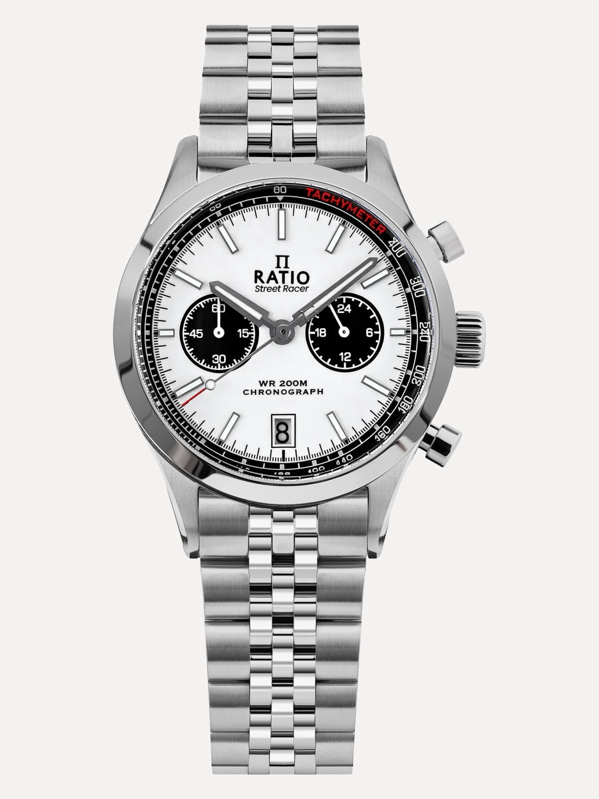 Ratio Street Racer Chronograph RTC022 200M Panda Dial Watch