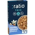 thumbnail image 1 of Ratio Trio Vanilla Almond Crunch Cereal, 10g Protein, Keto Friendly, 10.4 oz, 1 of 14