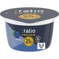 thumbnail image 1 of Ratio Yogurt Protein Cultured Dairy Snack, Blueberry, 25g Protein, 5.3 OZ, 1 of 16