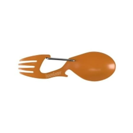 Ration Spoon & Fork Accessory, Orange