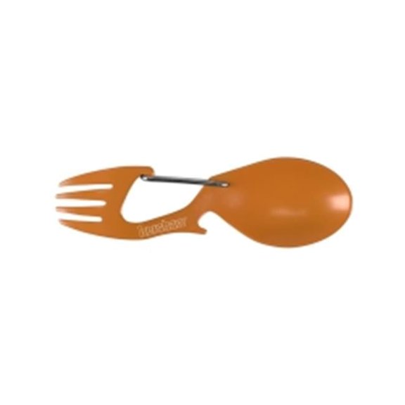 Ration Spoon & Fork Accessory, Orange