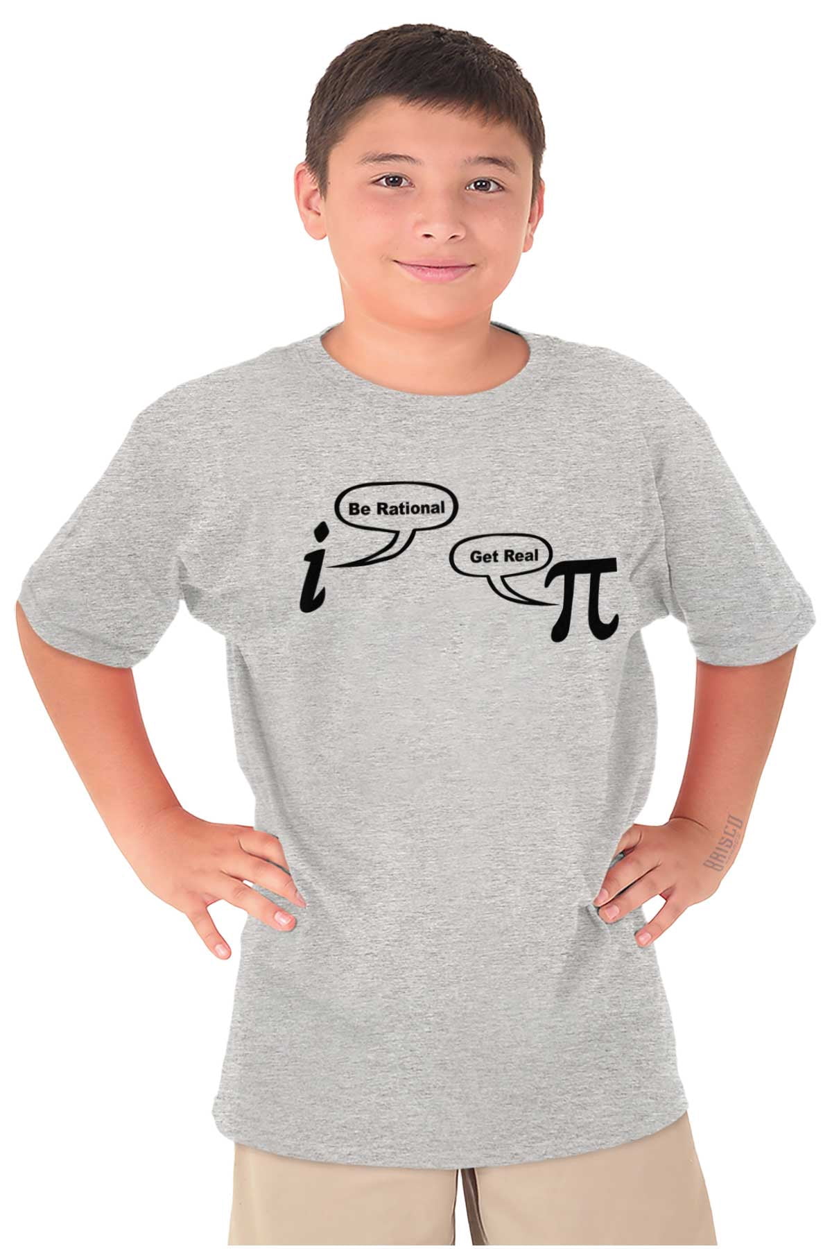 Rational Real Pi Pie Number Math Nerd Crewneck T Shirts Boy Girl Teen ...