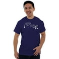 thumbnail image 1 of Rational Real Pi Pie Number Math Nerd Men's Graphic T Shirt Tees Brisco Brands S, 1 of 6