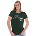 thumbnail image 1 of Rational Real Pi Pie Number Math Nerd Women's T Shirt Ladies Tee Brisco Brands S, 1 of 6