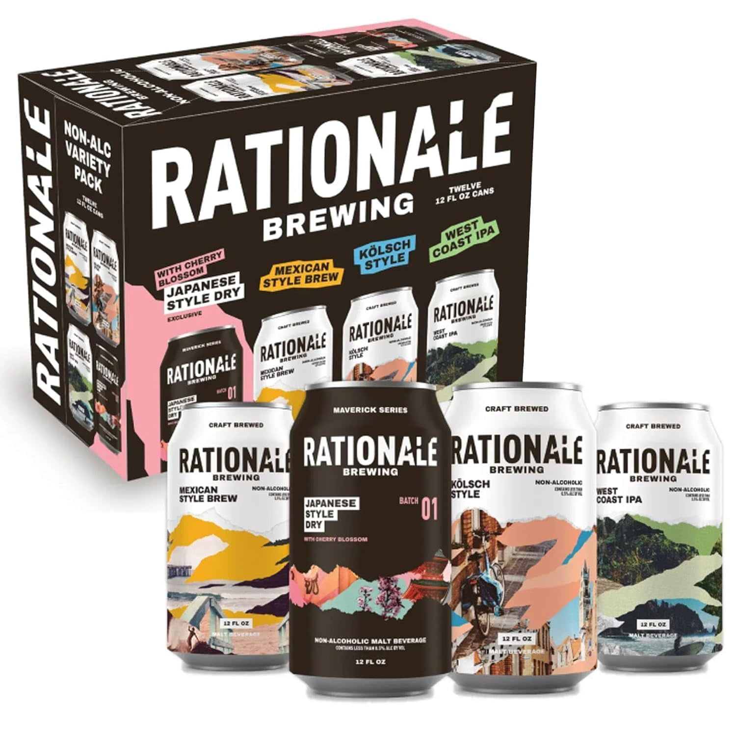 Rationale Variety Non Alcoholic 12pk