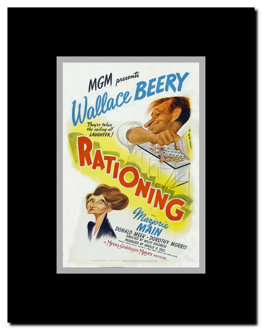 Rationing Framed Movie Poster