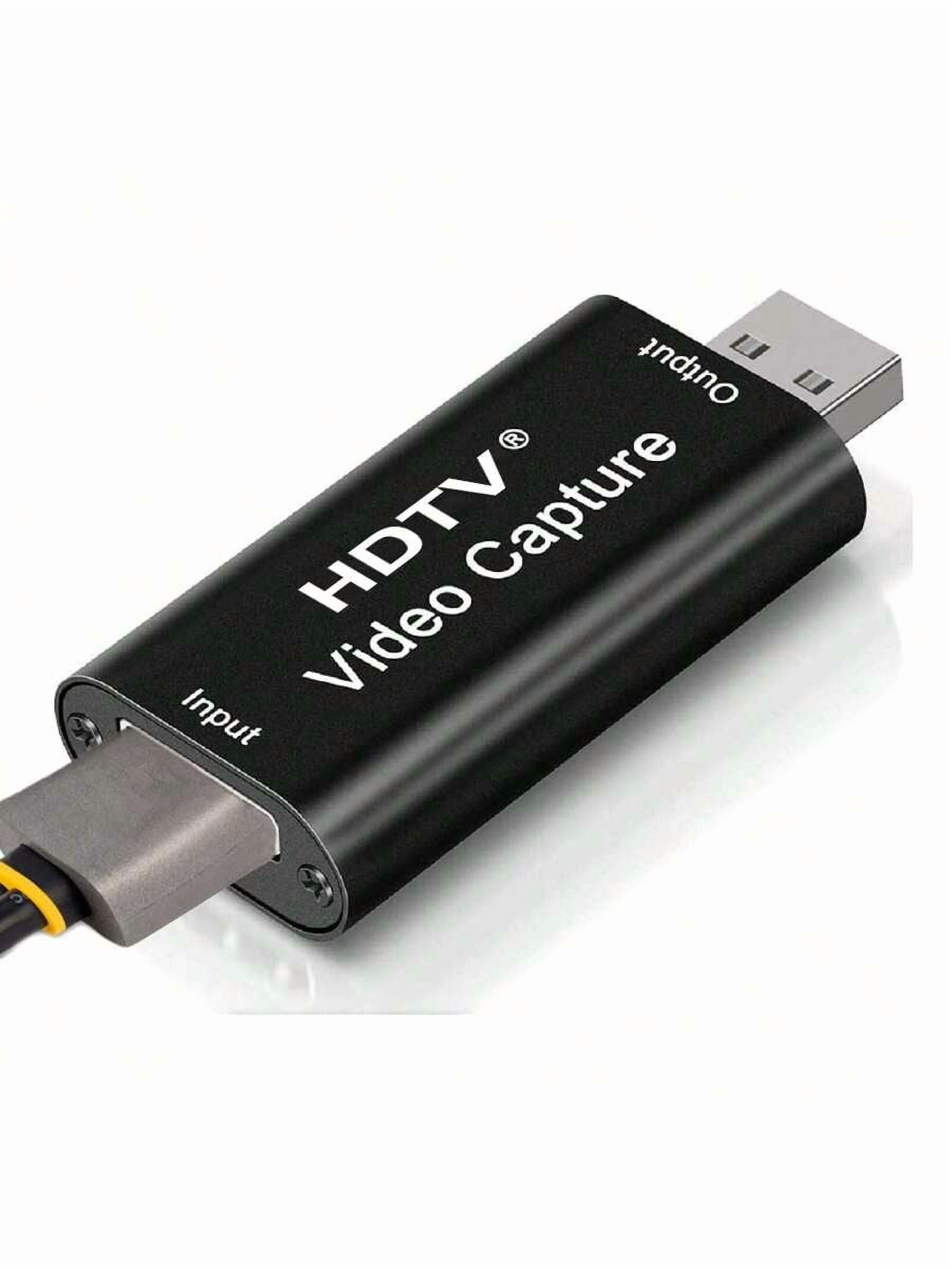Ratoyal 4K HDTV Video Capture Card (Black): Cam Link, Game/Audio ...