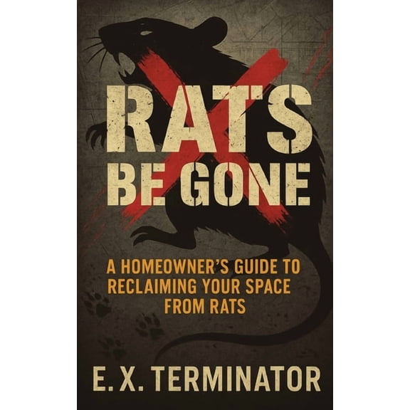 Rats Be Gone: A Homeowner's Guide to Reclaiming Your Space from Rats, (Paperback)
