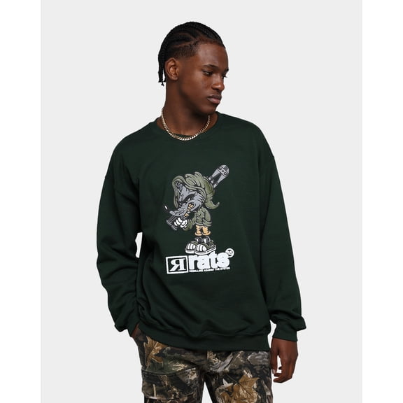 Rats Get Fat Ratman Crewneck