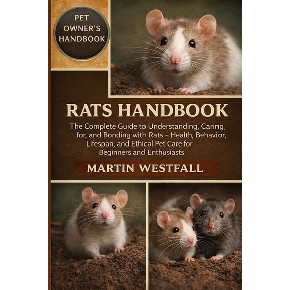 Rats Handbook: The Complete Guide to Understanding, Caring for, and Bonding with Rats - Health, Behavior, Lifespan, and , (Paperback)