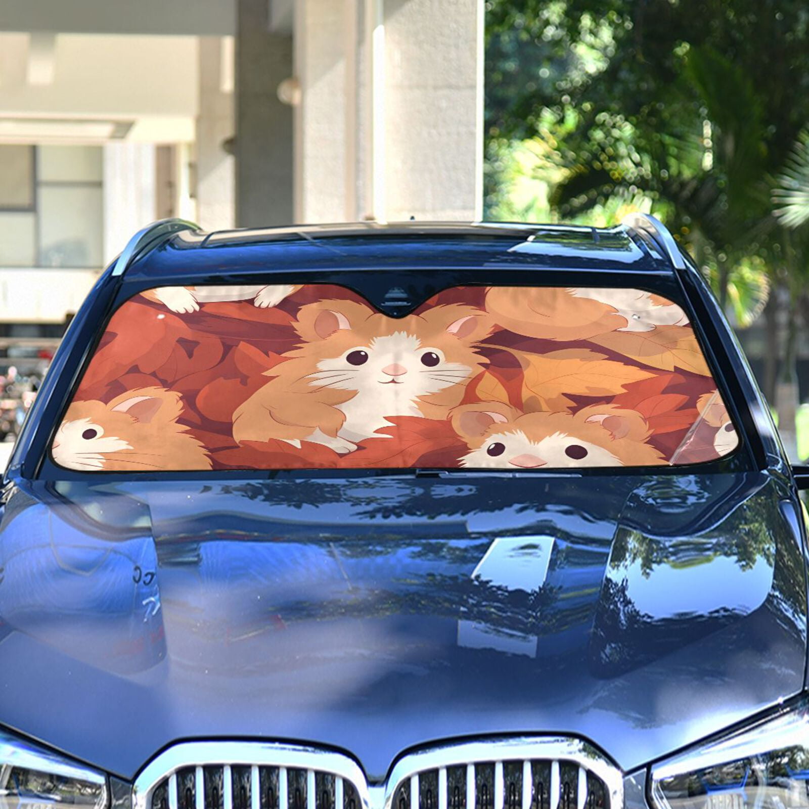 Rats Mouse Leaves Automotive Front Car Windshield Sun Shade Reflector ...