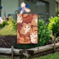 thumbnail image 1 of Rats Mouse Leaves Garden Flag Double Sided Outdoor Banners for Courtyard Outdoor Lawn Farmhouse Holiday Decorations, 1 of 5