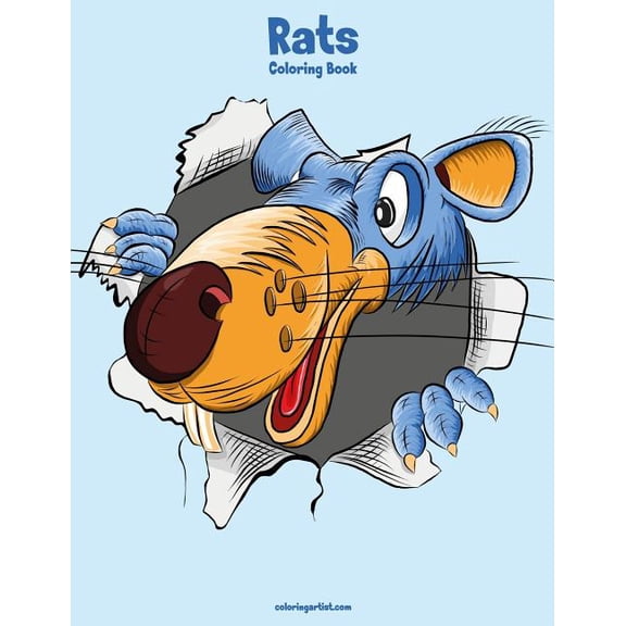 Rats Rats Coloring Book 1, Book 1, (Paperback)