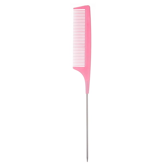 Rats Tail Comb Foiling Combs Steel Pin Rats Tail Teasing Combs Pintail for Women