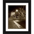 thumbnail image 1 of Ratsenskiy, Vadim 12x14 Black Ornate Wood Framed with Double Matting Museum Art Print Titled - Montmartre Paris, 1 of 4