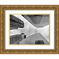 thumbnail image 1 of Ratsenskiy, Vadim 14x12 Gold Ornate Wood Framed with Double Matting Museum Art Print Titled - Urban View, NYC, 1 of 4