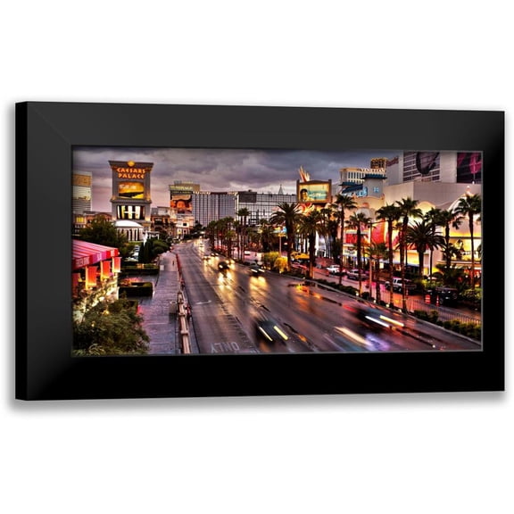 Ratsenskiy, Vadim 18x11 Black Modern Framed Museum Art Print Titled - Las Vegas