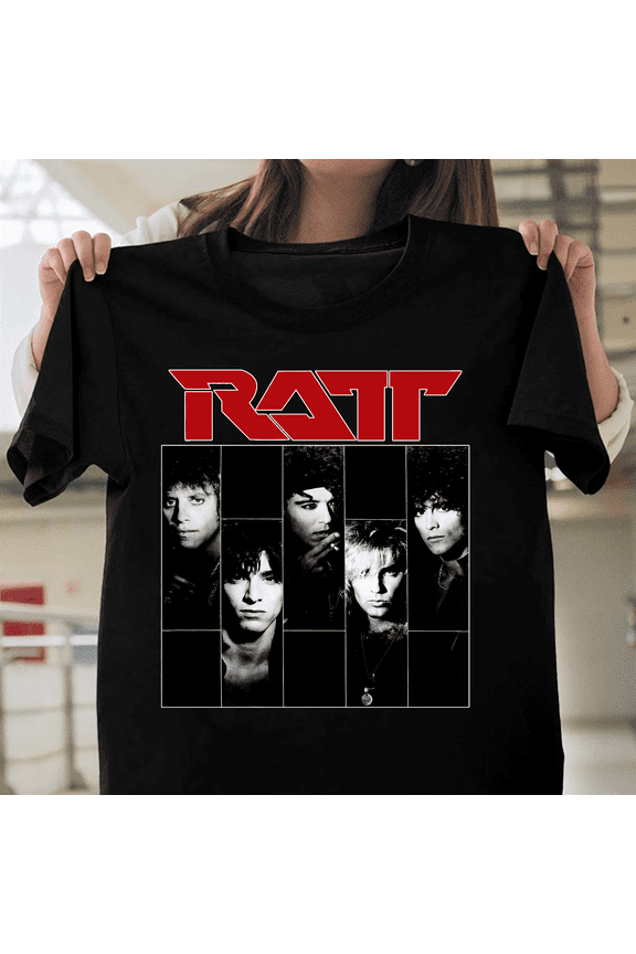Ratt Dancing Undercover 80s Glam Metal Band Album Cover Hair Metal Art V50941 Unisex T-Shirt, Size Up to 5XL